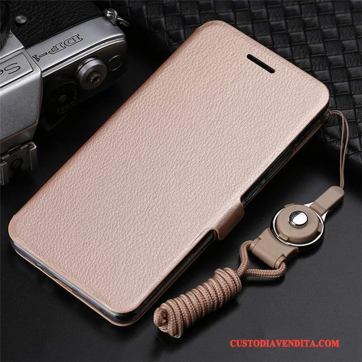 Custodia Huawei Mate 10 Pro Pelle Grigio Ornamenti Appesi, Cover Huawei Mate 10 Pro Folio Anti-caduta