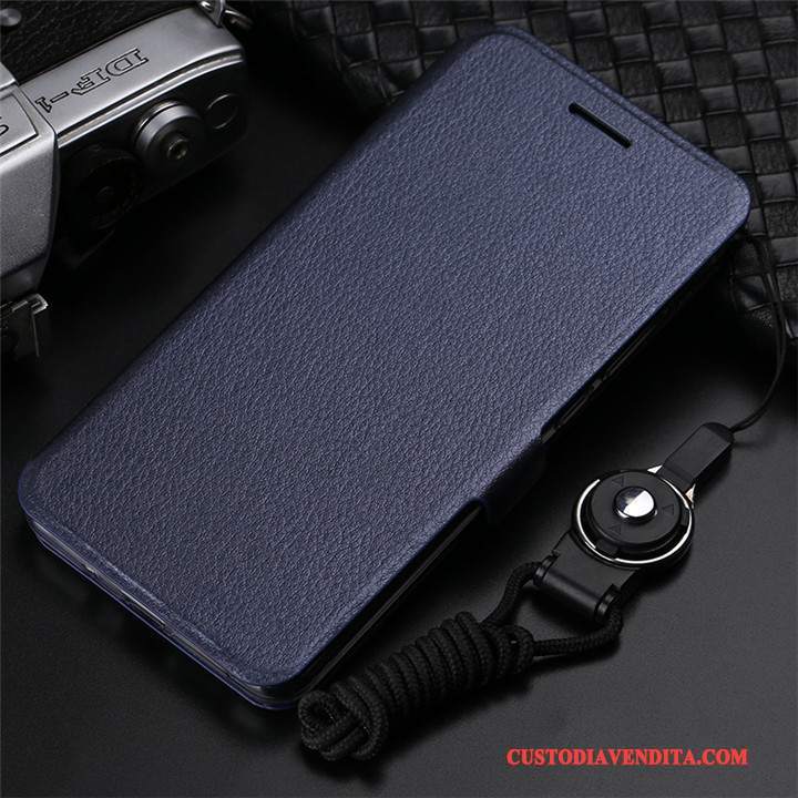 Custodia Huawei Mate 10 Pro Pelle Grigio Ornamenti Appesi, Cover Huawei Mate 10 Pro Folio Anti-caduta