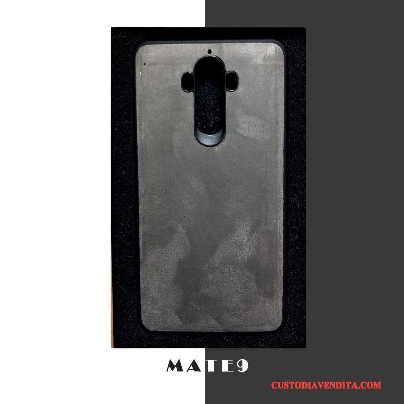 Custodia Huawei Mate 10 Pro Pelle Rosso Anti-caduta, Cover Huawei Mate 10 Pro Protezione Sottile Tutto Incluso