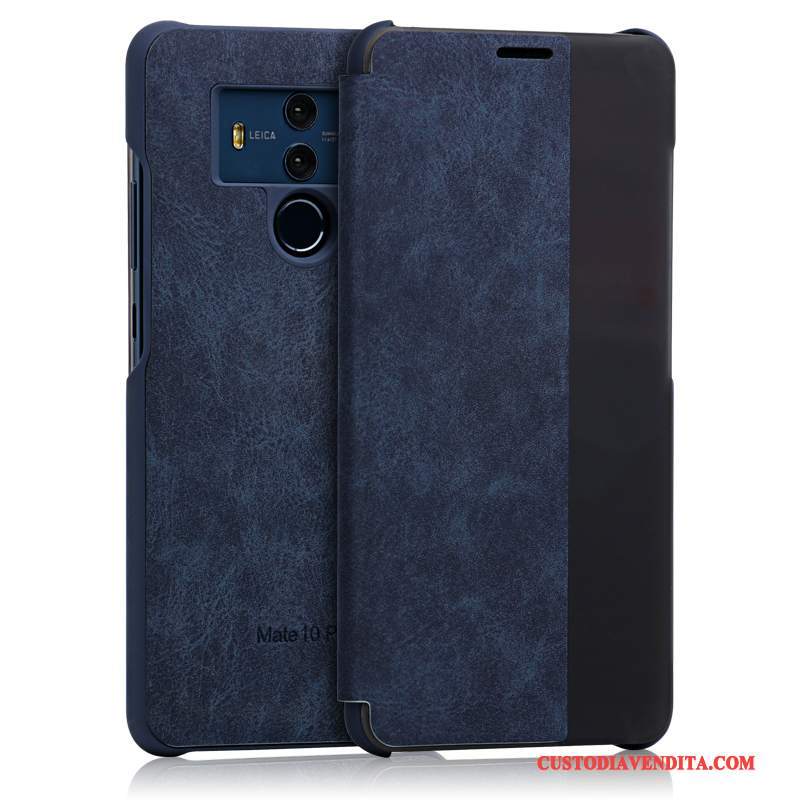 Custodia Huawei Mate 10 Pro Pelle Telefono Anti-caduta, Cover Huawei Mate 10 Pro Protezione Affari