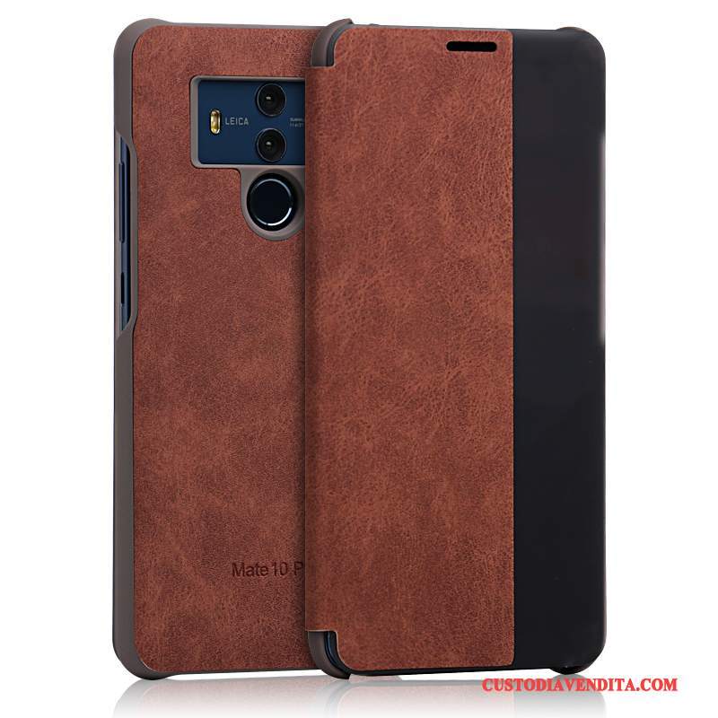 Custodia Huawei Mate 10 Pro Pelle Telefono Anti-caduta, Cover Huawei Mate 10 Pro Protezione Affari