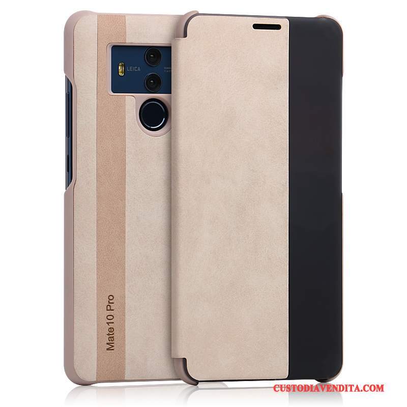 Custodia Huawei Mate 10 Pro Pelle Telefono Anti-caduta, Cover Huawei Mate 10 Pro Protezione Affari