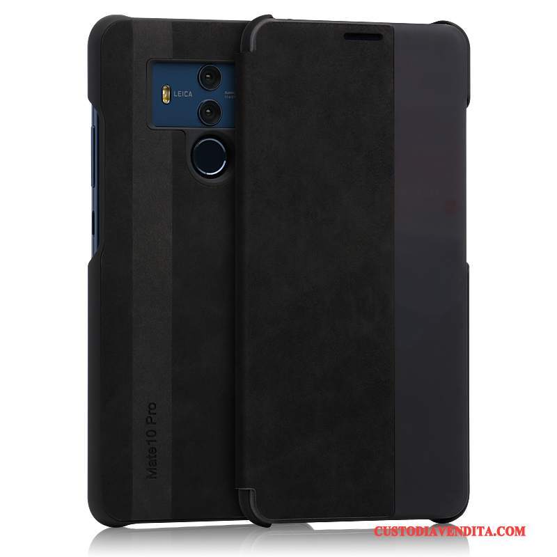 Custodia Huawei Mate 10 Pro Pelle Telefono Anti-caduta, Cover Huawei Mate 10 Pro Protezione Affari