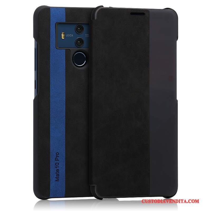 Custodia Huawei Mate 10 Pro Pelle Telefono Anti-caduta, Cover Huawei Mate 10 Pro Protezione Affari