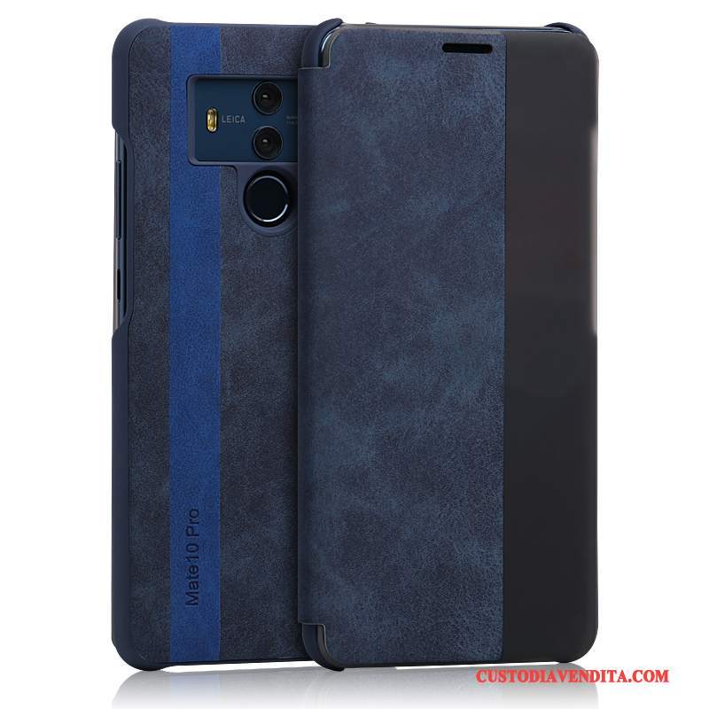 Custodia Huawei Mate 10 Pro Pelle Telefono Anti-caduta, Cover Huawei Mate 10 Pro Protezione Affari