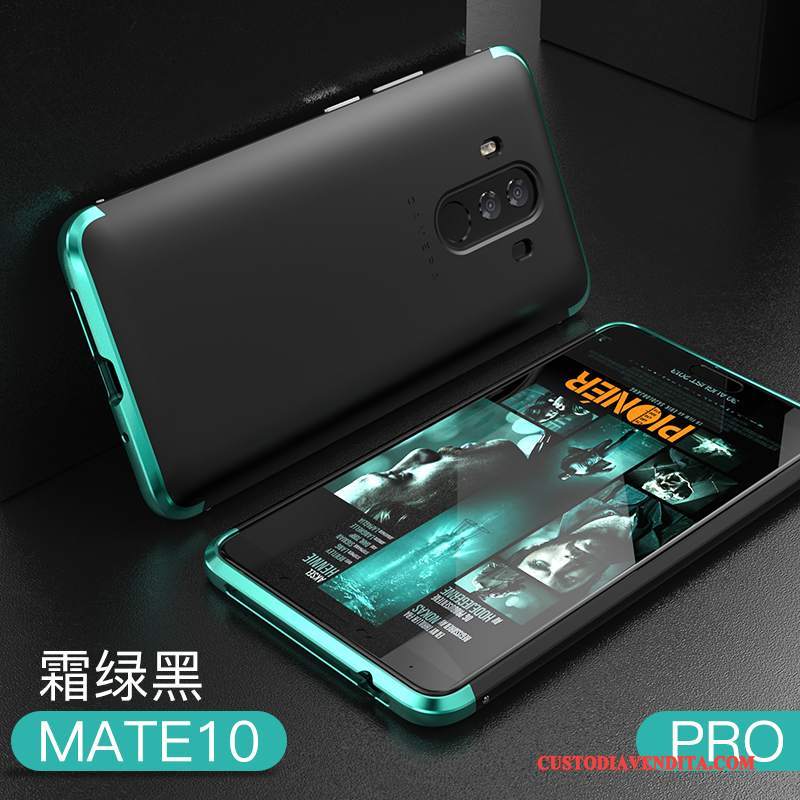 Custodia Huawei Mate 10 Pro Protezione Telefono Metallo, Cover Huawei Mate 10 Pro Sottile Tutto Incluso