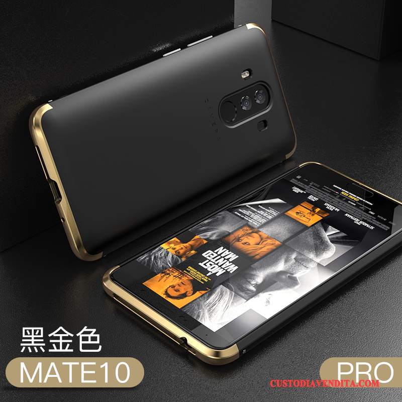 Custodia Huawei Mate 10 Pro Protezione Telefono Metallo, Cover Huawei Mate 10 Pro Sottile Tutto Incluso