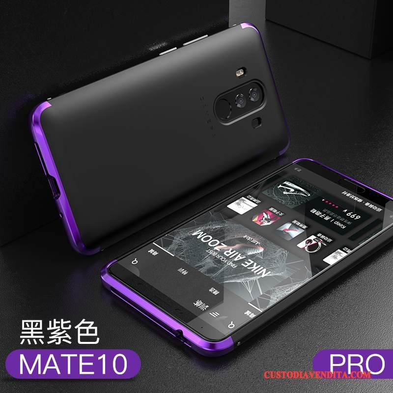 Custodia Huawei Mate 10 Pro Protezione Telefono Metallo, Cover Huawei Mate 10 Pro Sottile Tutto Incluso