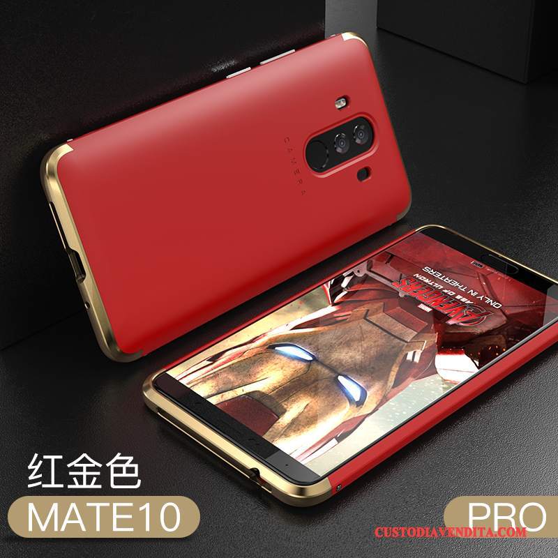 Custodia Huawei Mate 10 Pro Protezione Telefono Metallo, Cover Huawei Mate 10 Pro Sottile Tutto Incluso