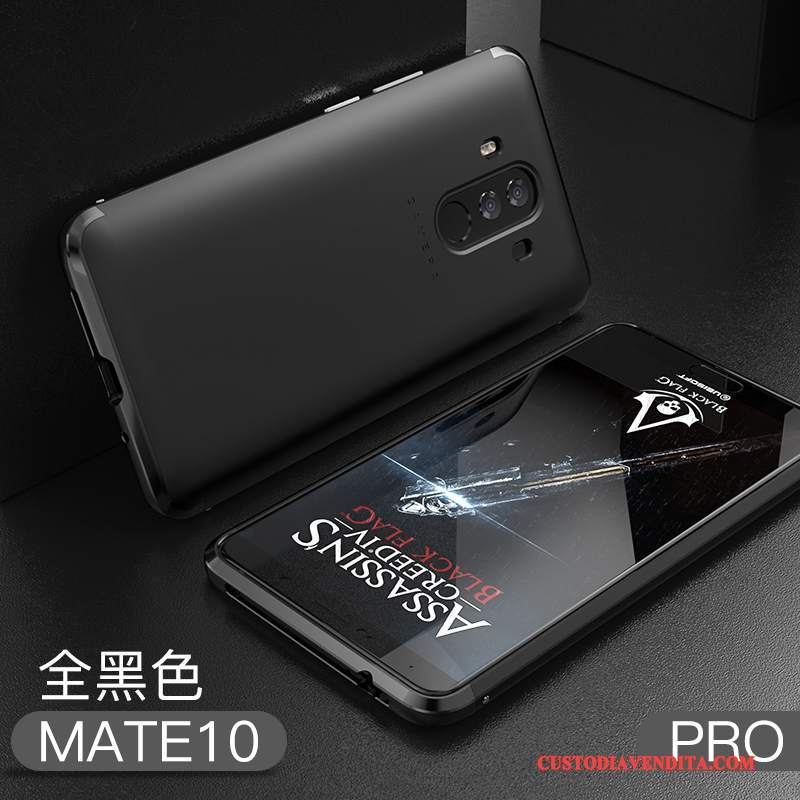 Custodia Huawei Mate 10 Pro Protezione Telefono Metallo, Cover Huawei Mate 10 Pro Sottile Tutto Incluso