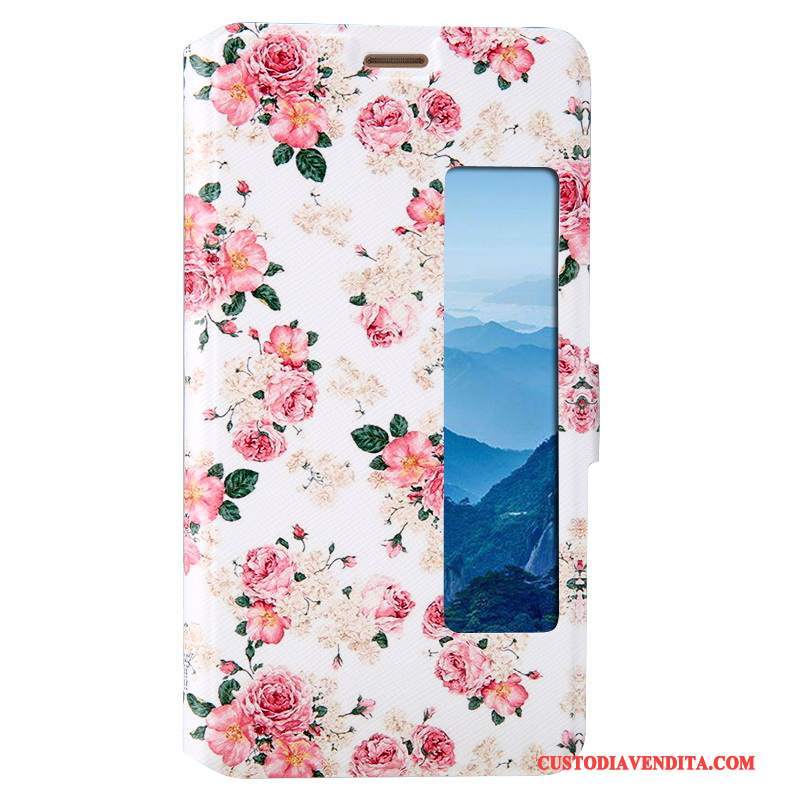 Custodia Huawei Mate 10 Pro Protezione Tutto Incluso Rosa, Cover Huawei Mate 10 Pro Pelle Telefono