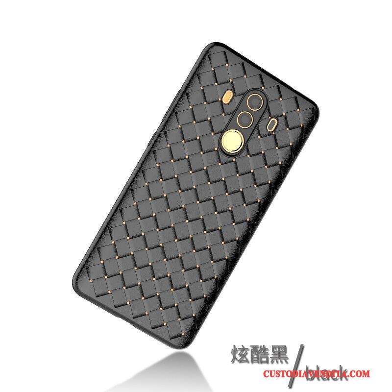 Custodia Huawei Mate 10 Pro Silicone Anti-caduta Di Personalità, Cover Huawei Mate 10 Pro Creativo Morbido Porpora