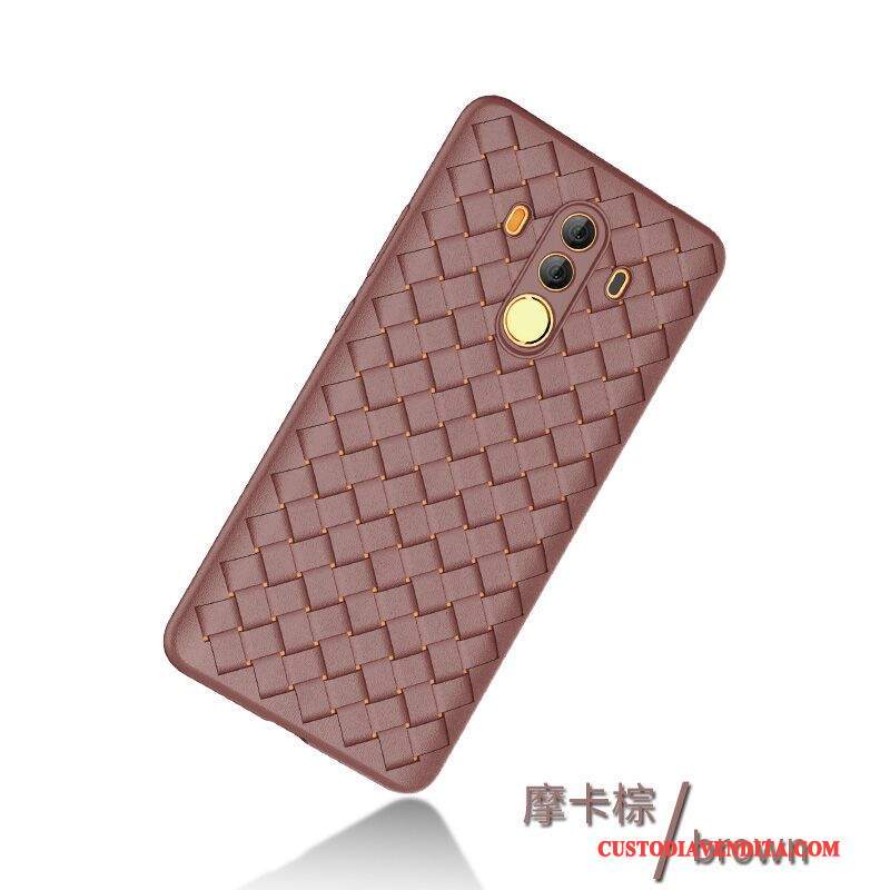 Custodia Huawei Mate 10 Pro Silicone Anti-caduta Di Personalità, Cover Huawei Mate 10 Pro Creativo Morbido Porpora