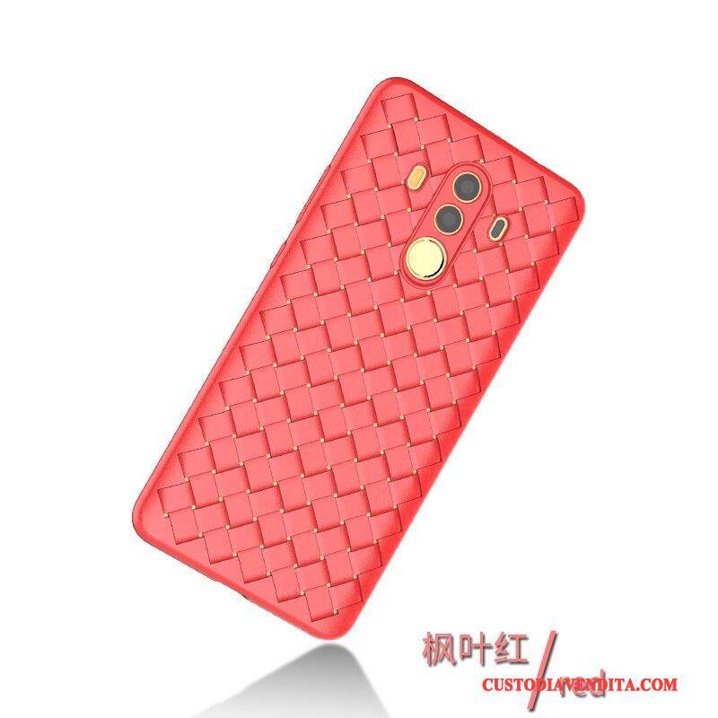 Custodia Huawei Mate 10 Pro Silicone Anti-caduta Di Personalità, Cover Huawei Mate 10 Pro Creativo Morbido Porpora