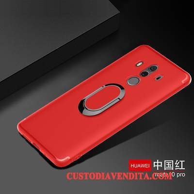 Custodia Huawei Mate 10 Pro Silicone Auto Magnetico, Cover Huawei Mate 10 Pro Telefono Supporto