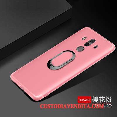 Custodia Huawei Mate 10 Pro Silicone Auto Magnetico, Cover Huawei Mate 10 Pro Telefono Supporto