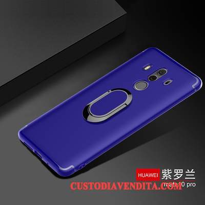 Custodia Huawei Mate 10 Pro Silicone Auto Magnetico, Cover Huawei Mate 10 Pro Telefono Supporto