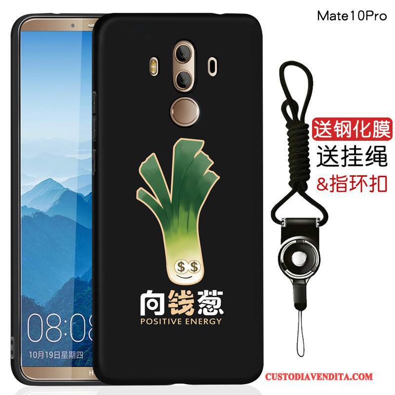 Custodia Huawei Mate 10 Pro Silicone Telefono Morbido, Cover Huawei Mate 10 Pro Creativo Anti-caduta Tutto Incluso