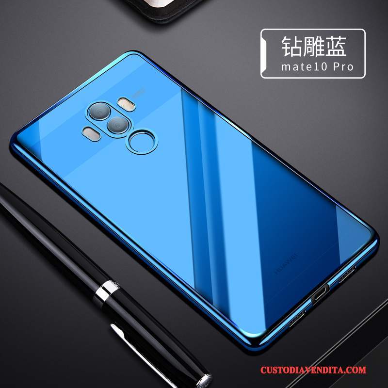 Custodia Huawei Mate 10 Pro Silicone Trasparente Sottile, Cover Huawei Mate 10 Pro Protezione Tendenza Morbido