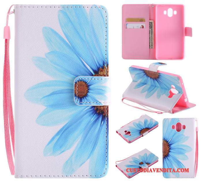 Custodia Huawei Mate 10 Protezione Anti-caduta Rosa, Cover Huawei Mate 10 Pelle Morbidotelefono