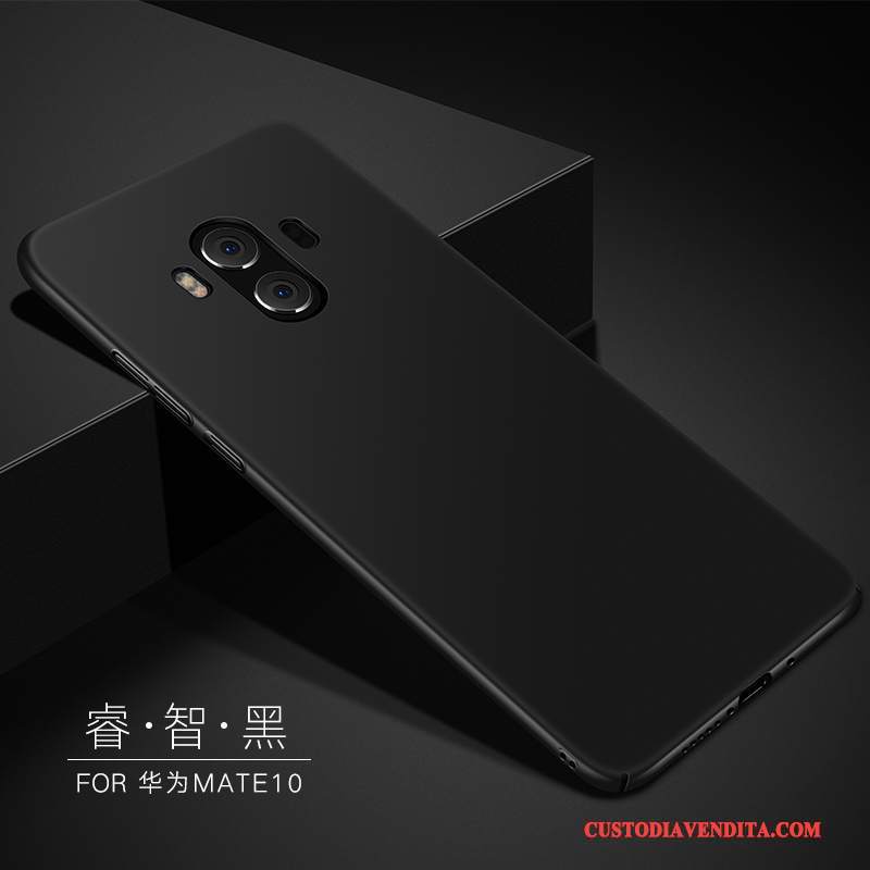 Custodia Huawei Mate 10 Protezione Nero Tutto Incluso, Cover Huawei Mate 10 Difficiletelefono