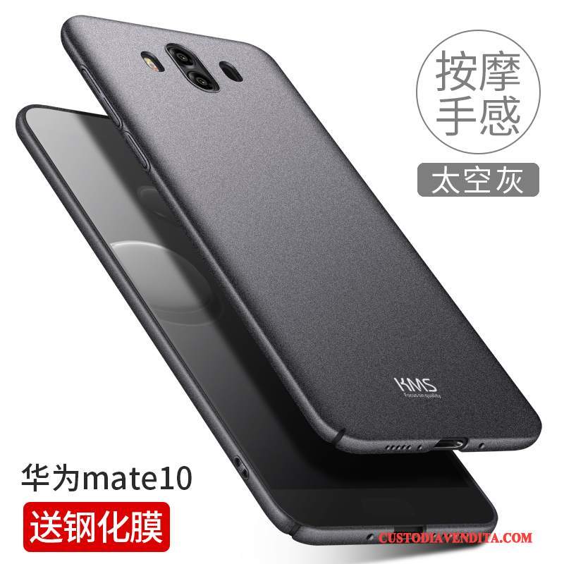 Custodia Huawei Mate 10 Protezione Sottile Nero, Cover Huawei Mate 10 Tempra Tutto Incluso