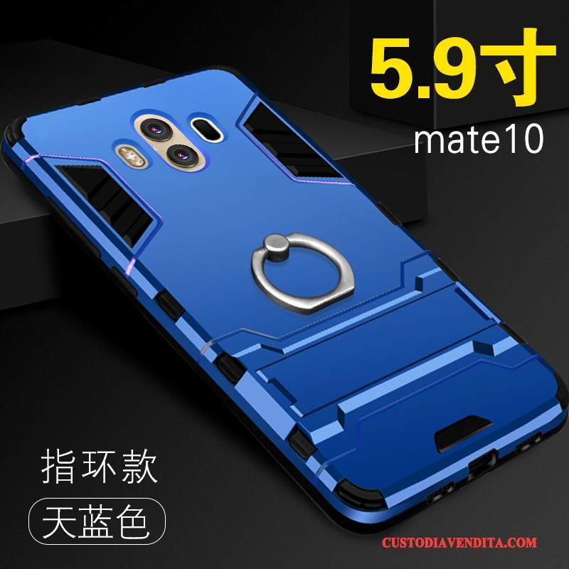 Custodia Huawei Mate 10 Protezione Tendenza Di Personalità, Cover Huawei Mate 10 Creativo Tutto Incluso Oro