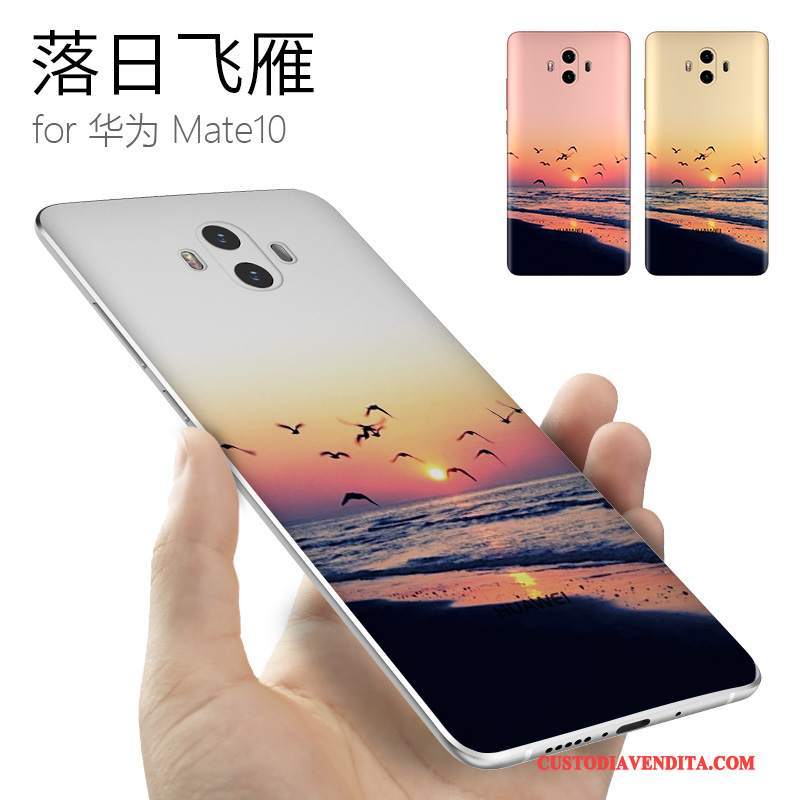 Custodia Huawei Mate 10 Silicone Di Personalità Stile Cinese, Cover Huawei Mate 10 Creativo Marchio Di Tendenza Anti-caduta