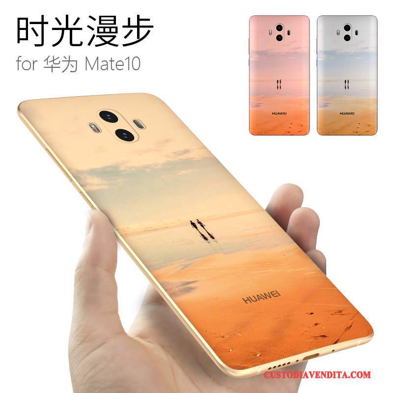 Custodia Huawei Mate 10 Silicone Di Personalità Stile Cinese, Cover Huawei Mate 10 Creativo Marchio Di Tendenza Anti-caduta