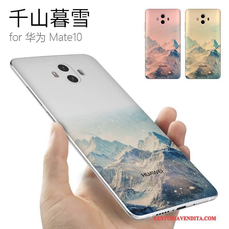 Custodia Huawei Mate 10 Silicone Di Personalità Stile Cinese, Cover Huawei Mate 10 Creativo Marchio Di Tendenza Anti-caduta