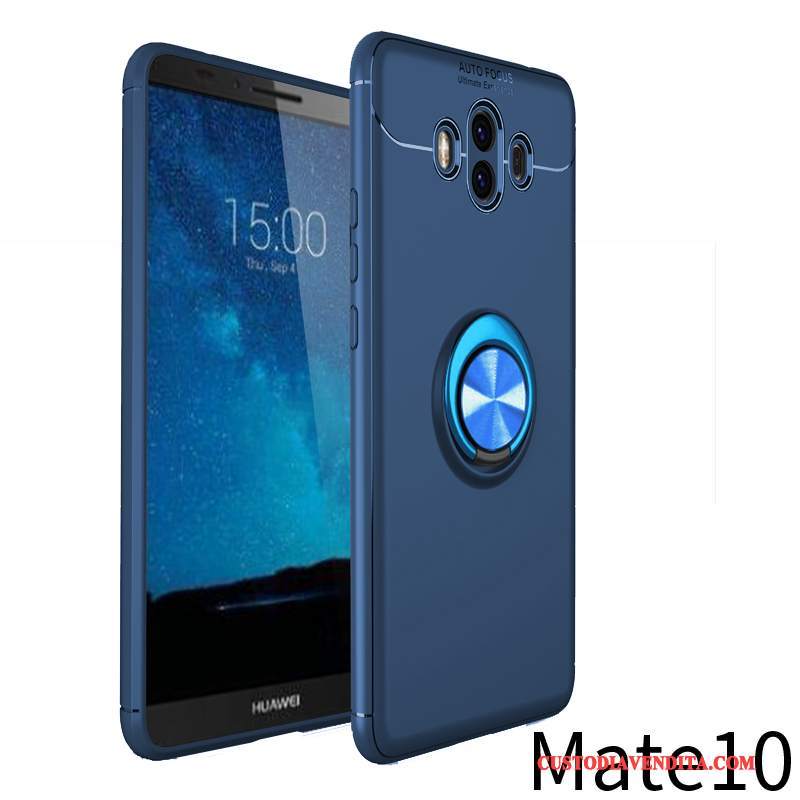 Custodia Huawei Mate 10 Silicone Morbido Nero, Cover Huawei Mate 10 Protezione Anti-caduta Tutto Incluso