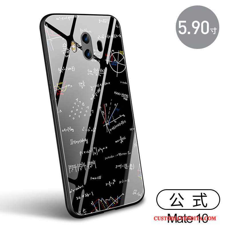 Custodia Huawei Mate 10 Silicone Nero Anti-caduta, Cover Huawei Mate 10 Protezione Morbido Tutto Incluso