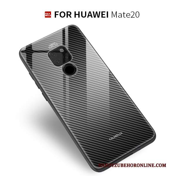 Custodia Huawei Mate 20 Creativo Vetro Tutto Incluso, Cover Huawei Mate 20 Protezione Marchio Di Tendenza Di Personalità