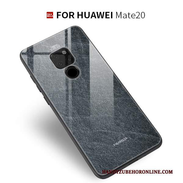 Custodia Huawei Mate 20 Creativo Vetro Tutto Incluso, Cover Huawei Mate 20 Protezione Marchio Di Tendenza Di Personalità