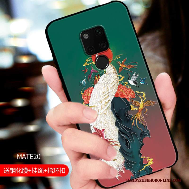 Custodia Huawei Mate 20 Goffratura Macchiati Anti-caduta, Cover Huawei Mate 20 Protezione Di Personalità Sottile