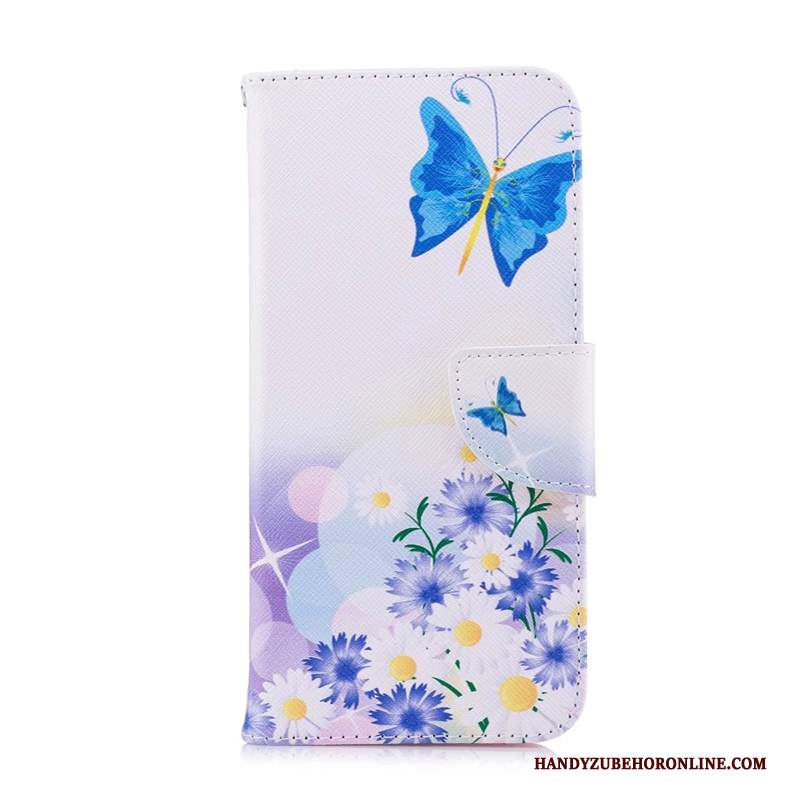 Custodia Huawei Mate 20 Lite Cartone Animato Gioventù Blu, Cover Huawei Mate 20 Lite Folio Telefono