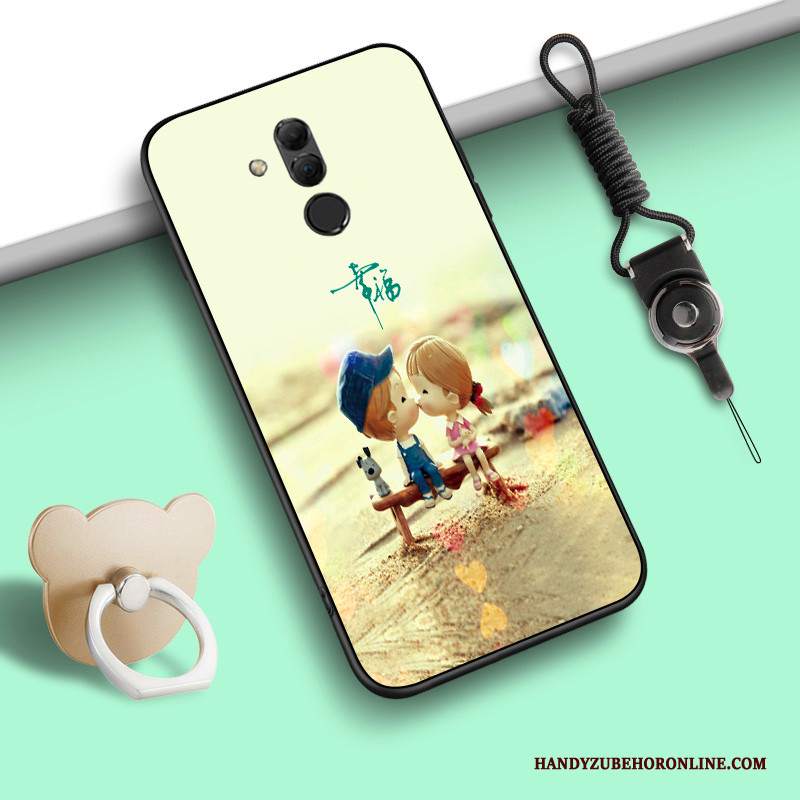 Custodia Huawei Mate 20 Lite Morbido Supporto, Cover Huawei Mate 20 Lite Anti-caduta Collo Appeso