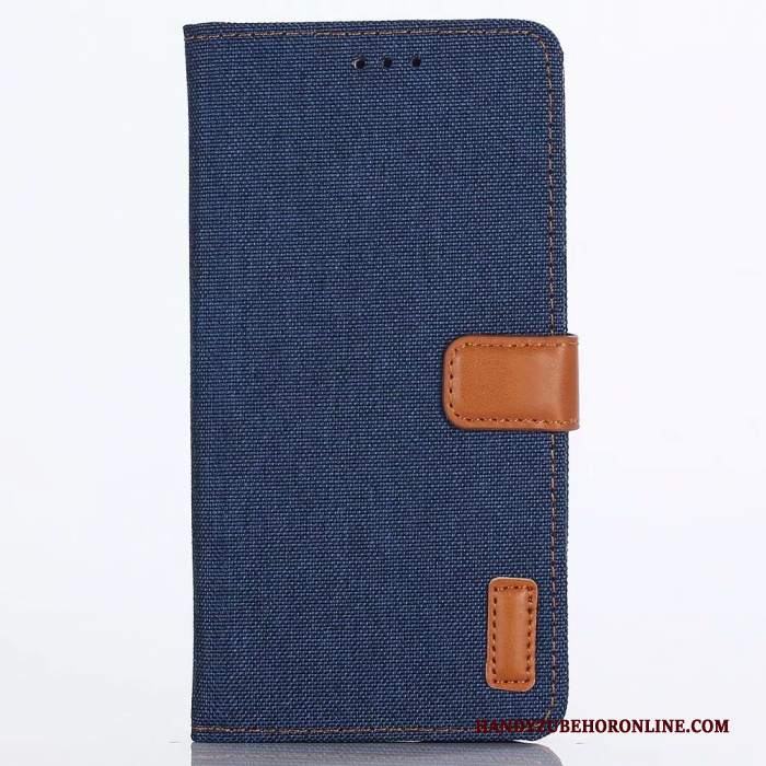 Custodia Huawei Mate 20 Lite Pelle Blu Tutto Incluso, Cover Huawei Mate 20 Lite Folio Telefono