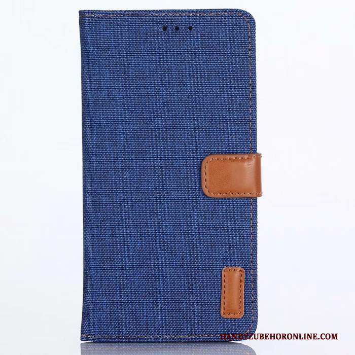 Custodia Huawei Mate 20 Lite Pelle Blu Tutto Incluso, Cover Huawei Mate 20 Lite Folio Telefono