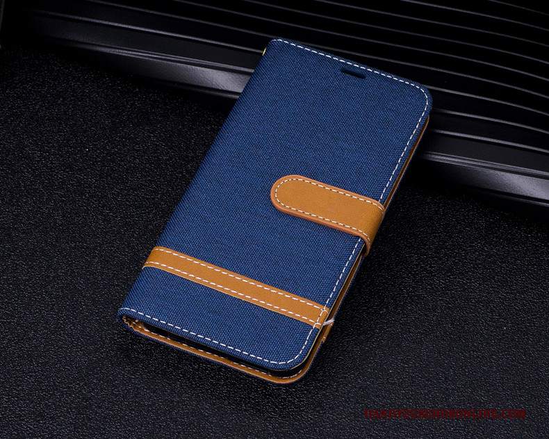 Custodia Huawei Mate 20 Lite Portafoglio Blu Tutto Incluso, Cover Huawei Mate 20 Lite Folio Telefono Carta