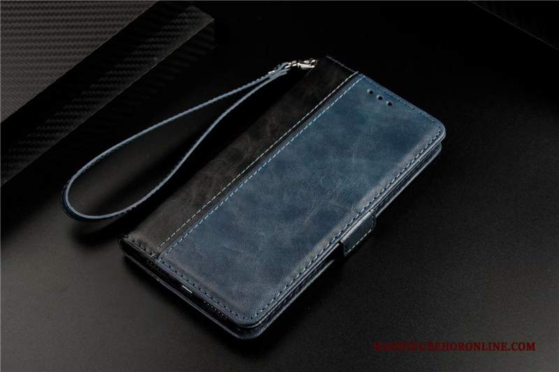 Custodia Huawei Mate 20 Pelle Anti-cadutatelefono, Cover Huawei Mate 20 Folio Ornamenti Appesi Nuovo