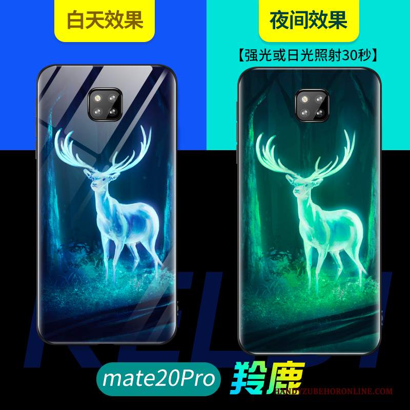 Custodia Huawei Mate 20 Pro Creativo Macchiati Morbido, Cover Huawei Mate 20 Pro Silicone Telefono Luminoso