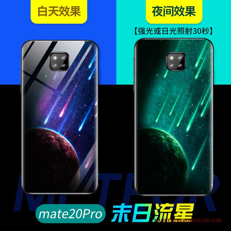 Custodia Huawei Mate 20 Pro Creativo Macchiati Morbido, Cover Huawei Mate 20 Pro Silicone Telefono Luminoso