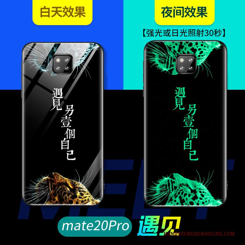 Custodia Huawei Mate 20 Pro Creativo Macchiati Morbido, Cover Huawei Mate 20 Pro Silicone Telefono Luminoso