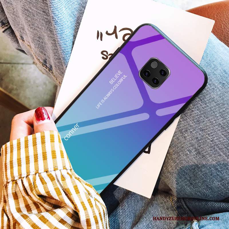 Custodia Huawei Mate 20 Pro Creativo Marchio Di Tendenza Difficile, Cover Huawei Mate 20 Pro Protezione Net Red Elegante