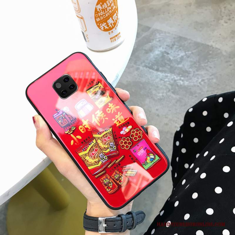 Custodia Huawei Mate 20 Pro Creativo Marchio Di Tendenza Difficile, Cover Huawei Mate 20 Pro Protezione Net Red Elegante