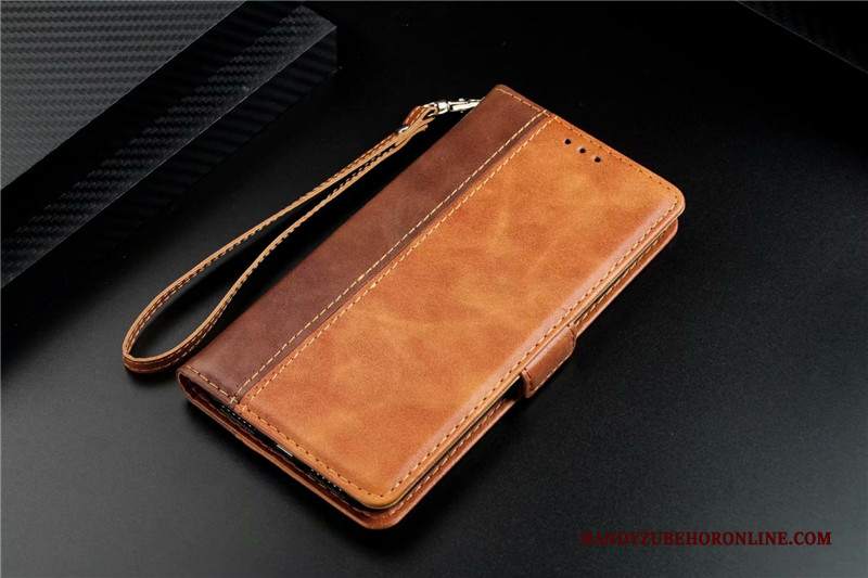 Custodia Huawei Mate 20 Pro Pelle Telefono Carta, Cover Huawei Mate 20 Pro Folio Anti-caduta Nuovo