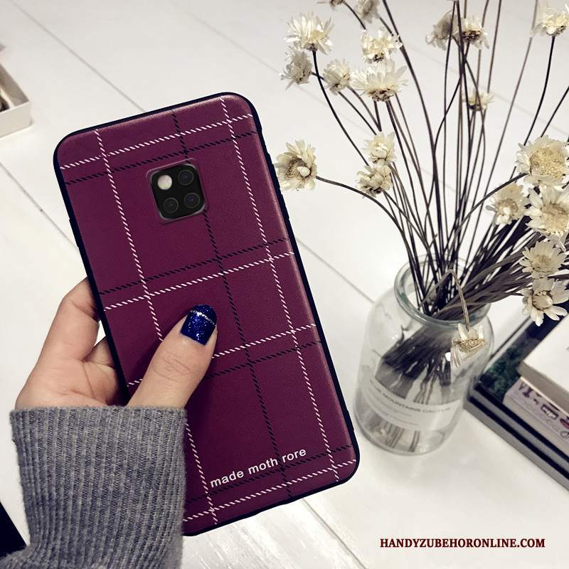 Custodia Huawei Mate 20 Pro Protezione Net Red Sottili, Cover Huawei Mate 20 Pro Creativo Telefono Anti-caduta