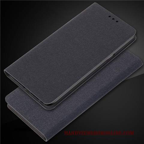 Custodia Huawei Mate 20 Protezione Tendenza Grigio, Cover Huawei Mate 20 Pelle Telefono Anti-caduta