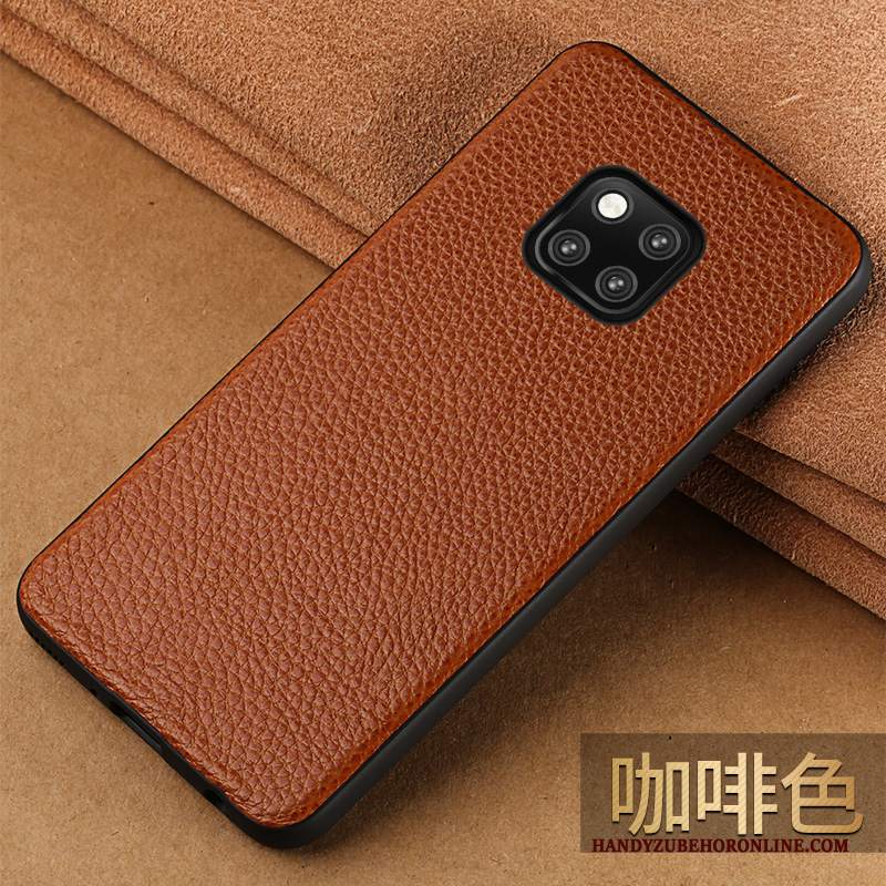 Custodia Huawei Mate 20 Rs Pelle Rossotelefono, Cover Huawei Mate 20 Rs